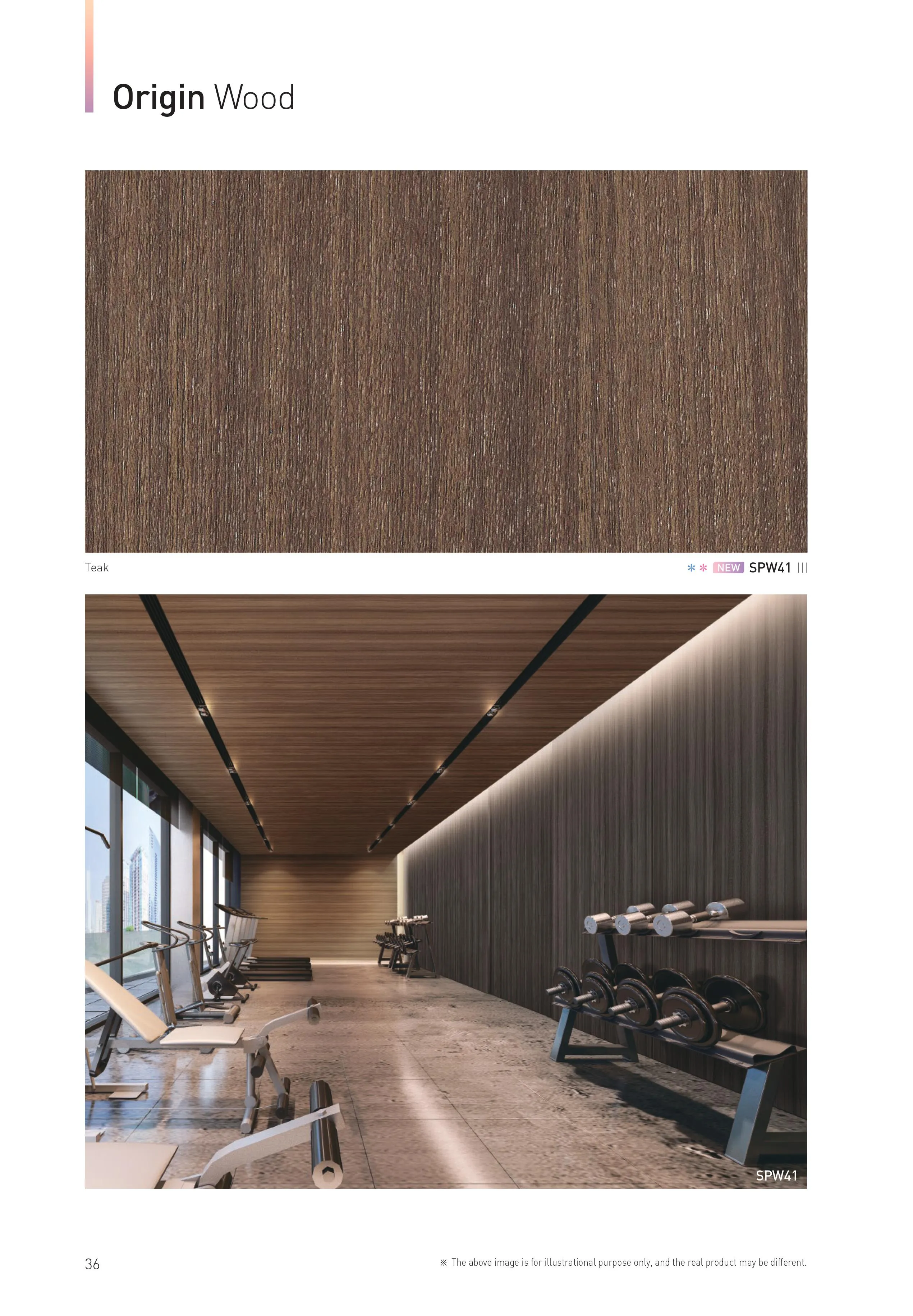 Origin Wood SPW41 Interior Film - Wall Decor