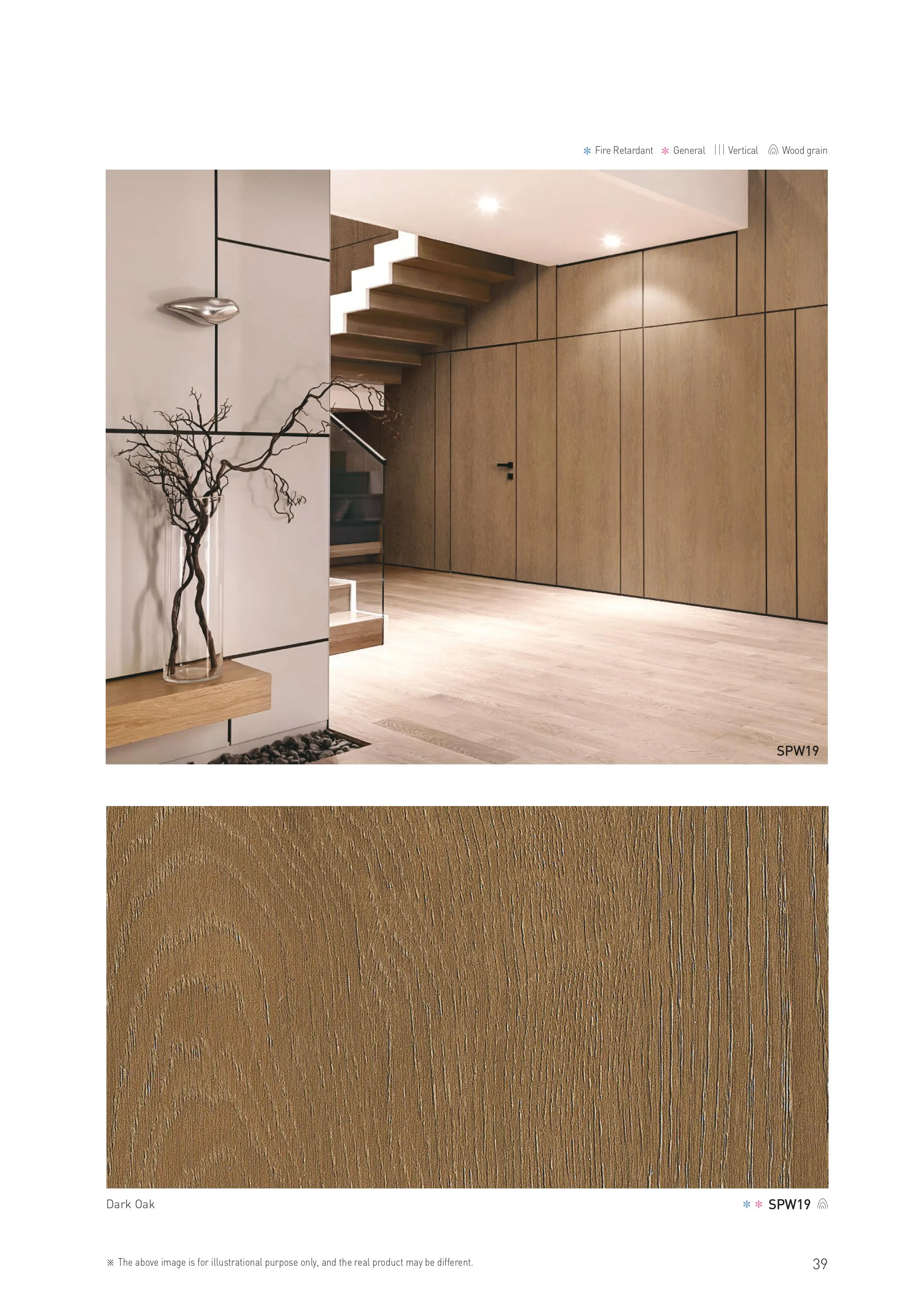 Origin Wood SPW19 Dark Oak Film