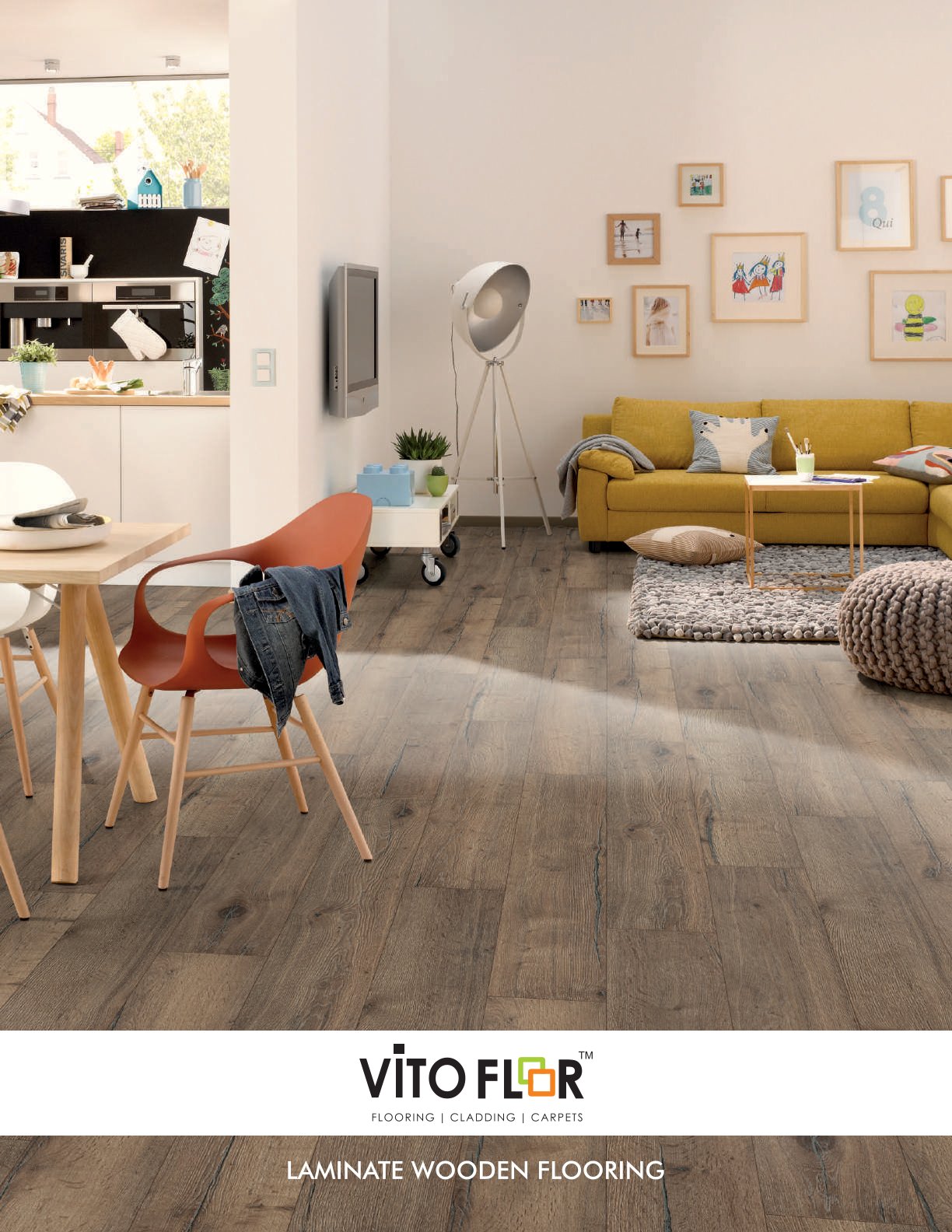 Vito 8mm Laminate Flooring – Durable & Stylish