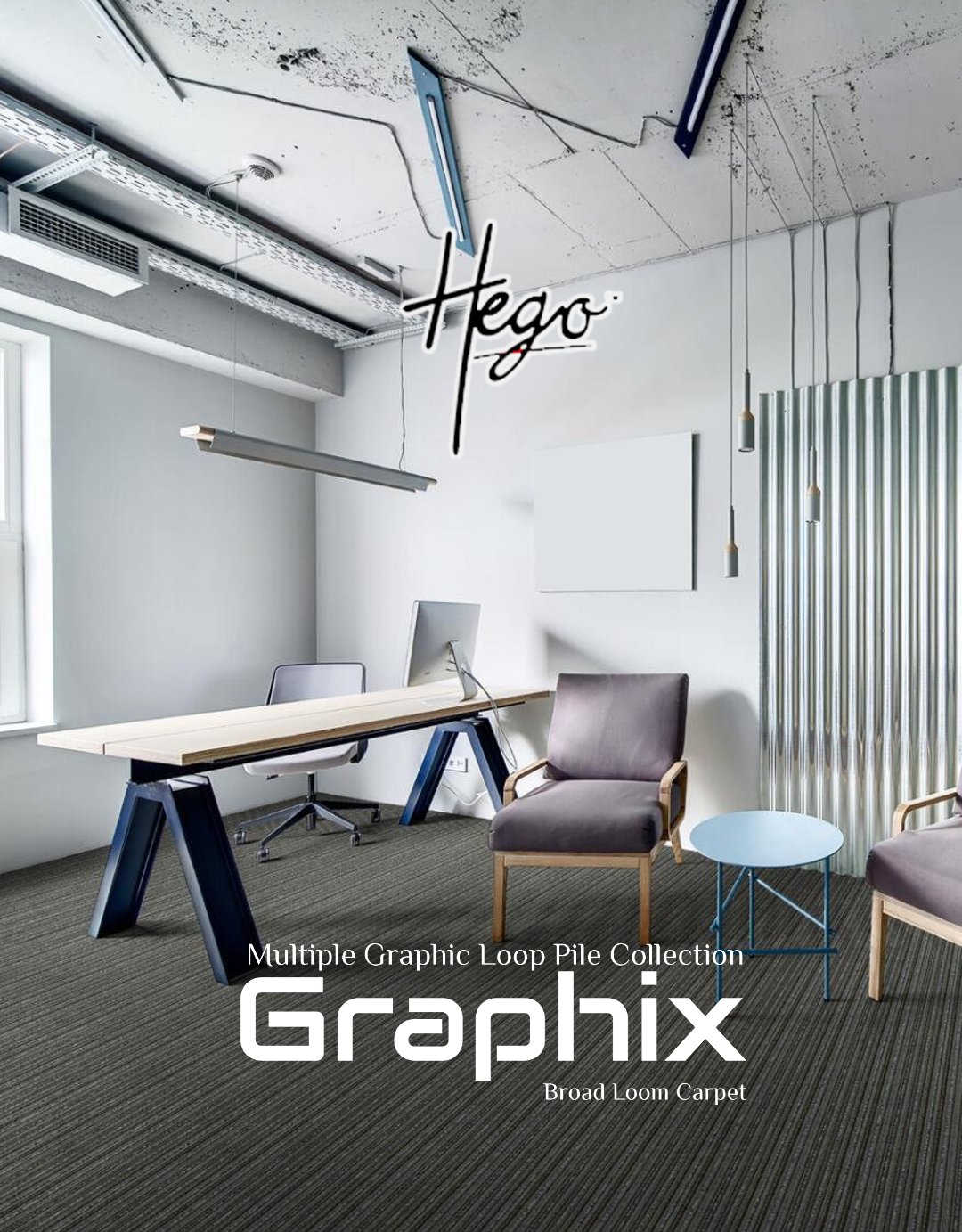 HEGO GRAPHIX Carpet Roll – Durable & Stylish Flooring