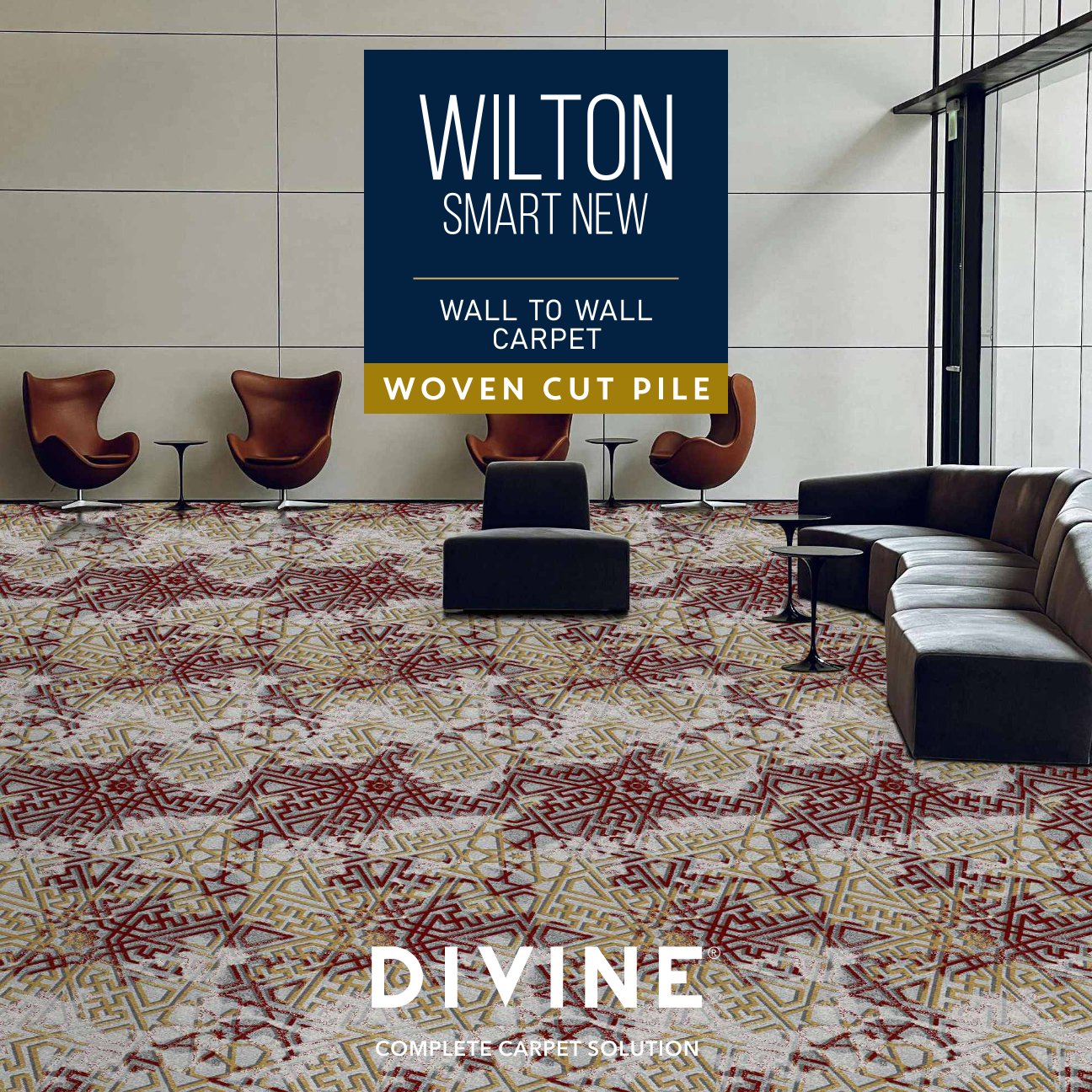 Divine Wilton Smart New Carpet Roll – Durable & Stylish