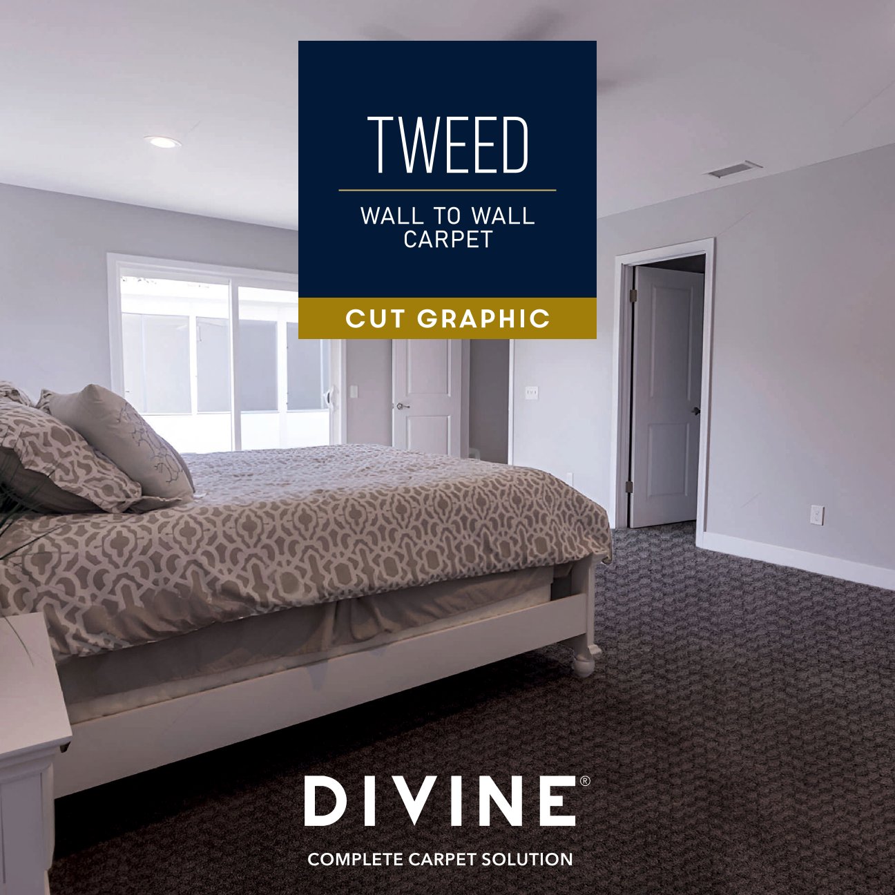 Divine Tween Digital Carpet Roll - Durable & Stylish Flooring