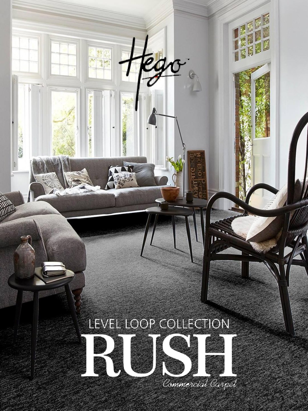 HEGO RUSH Carpet Roll - Premium Quality Floor Covering