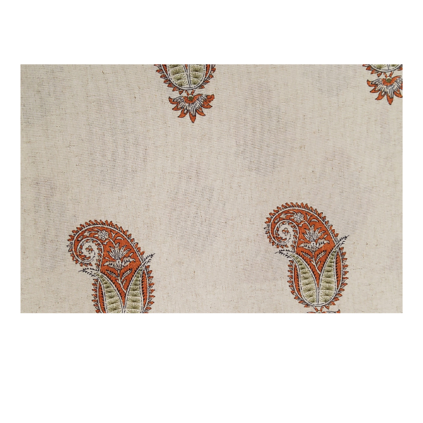 Panipat Linen Printed Curtain Fabric - Stylish & Durable