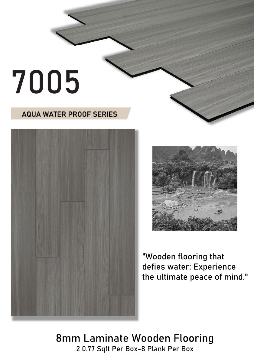 7005 Galgoo Aqua Waterproof Laminate Flooring 8mm