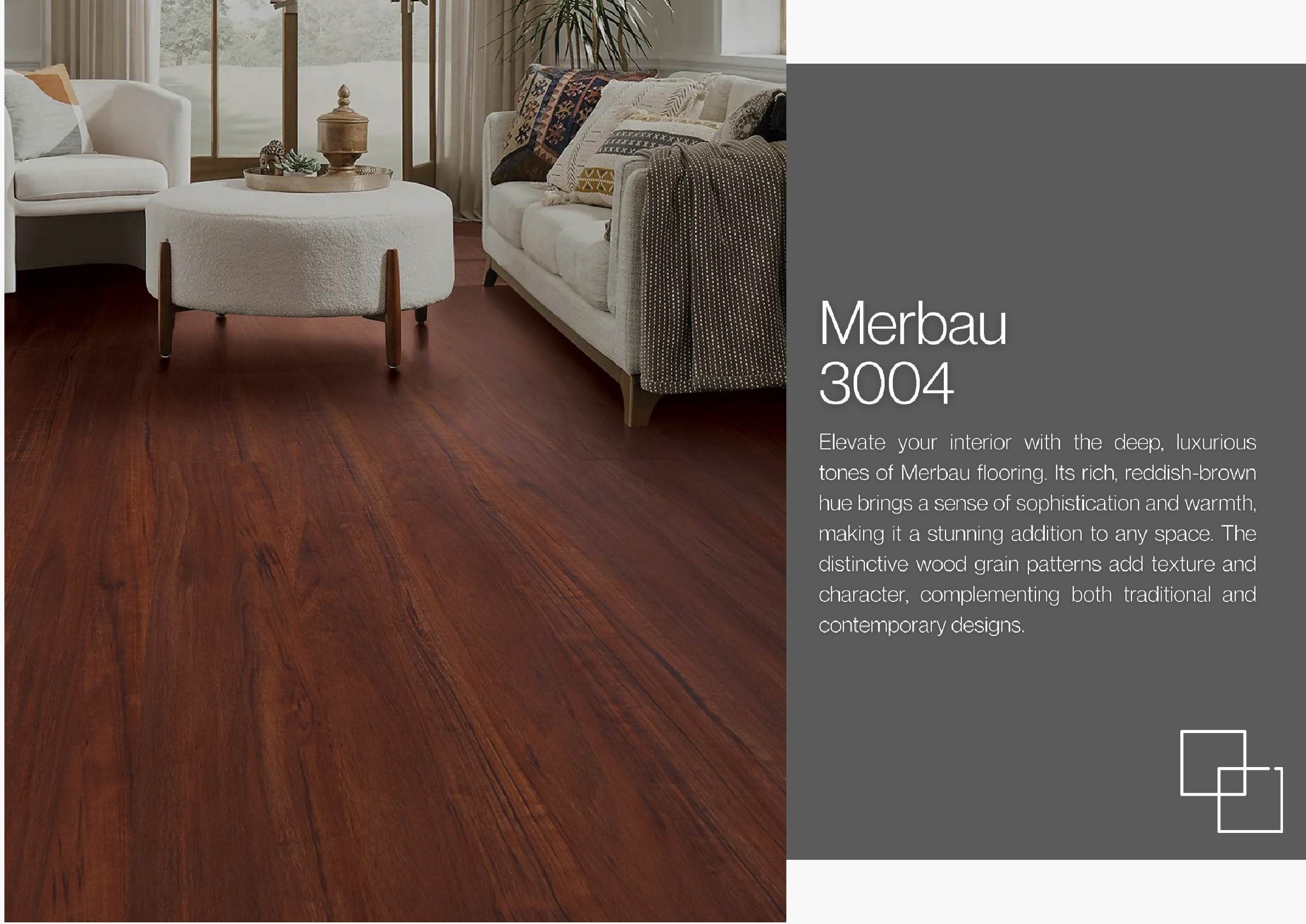 Merbau 3004 Krraft Vesting Laminate Flooring