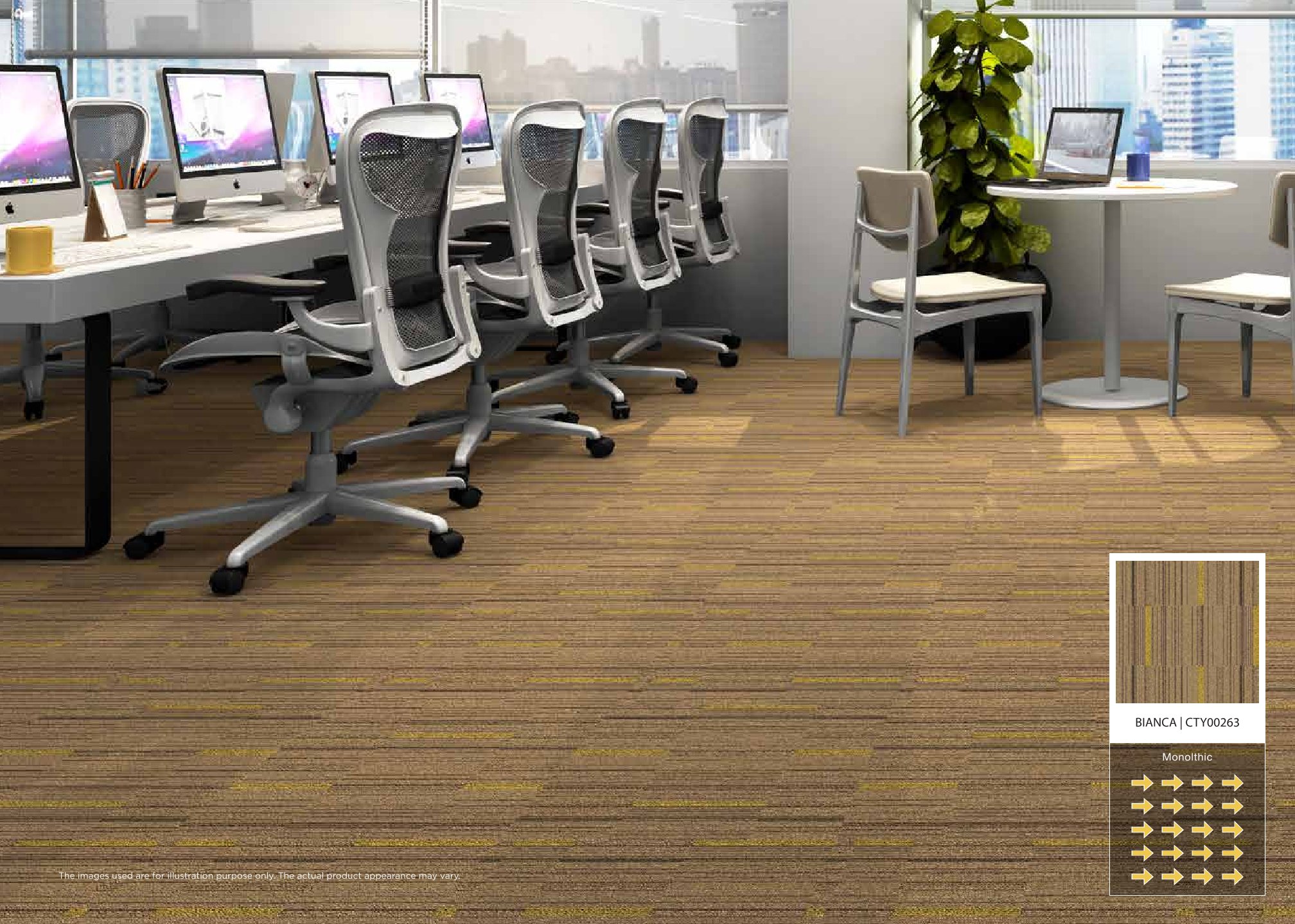 Urban Streaks Look Book Carpet Tile CTY00263