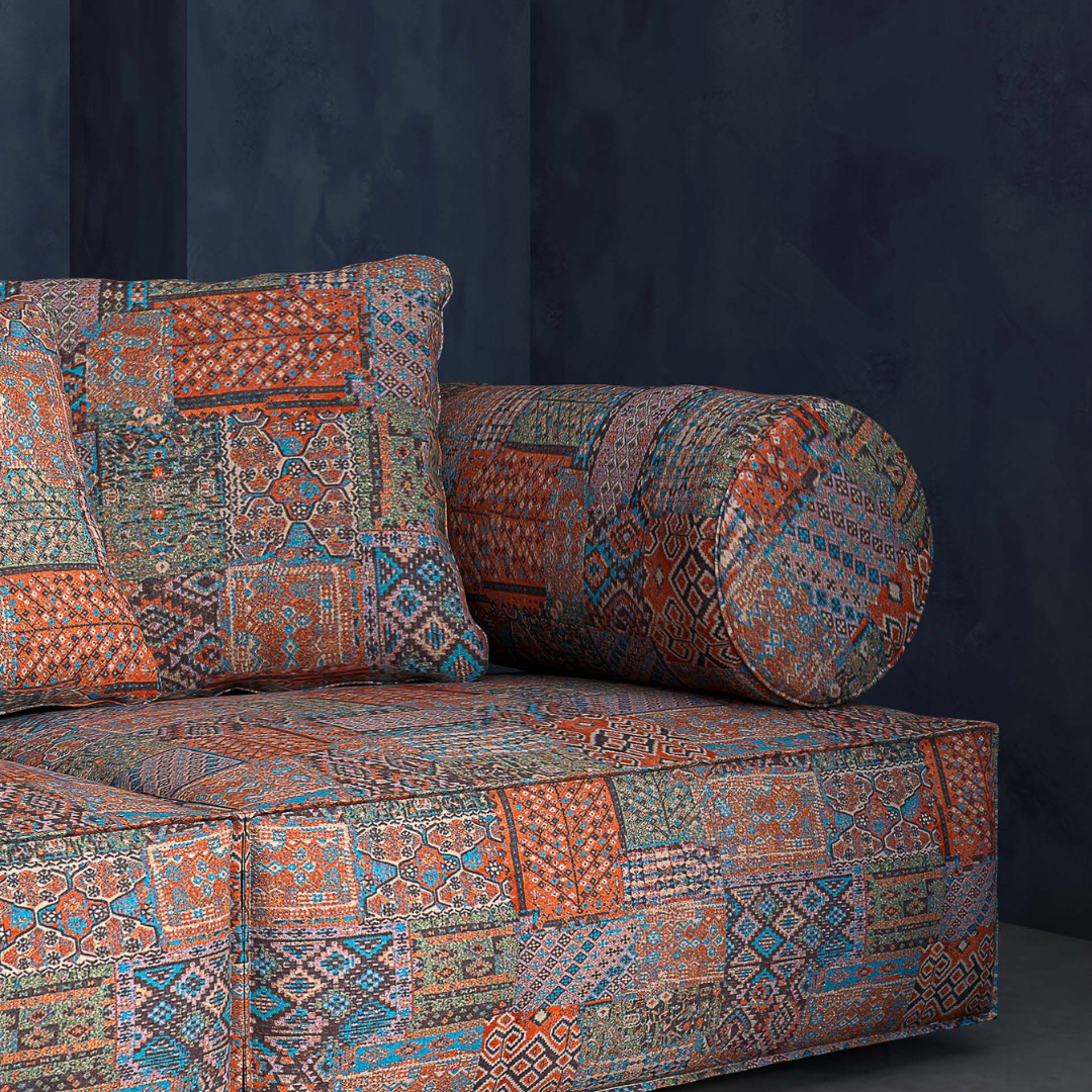 Peru Copper Glaze Sofa Fabric - Durable & Stylish Upholstery