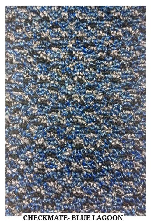 PRO Checkmate N 13ft Carpet Tile - Blue Lagoon