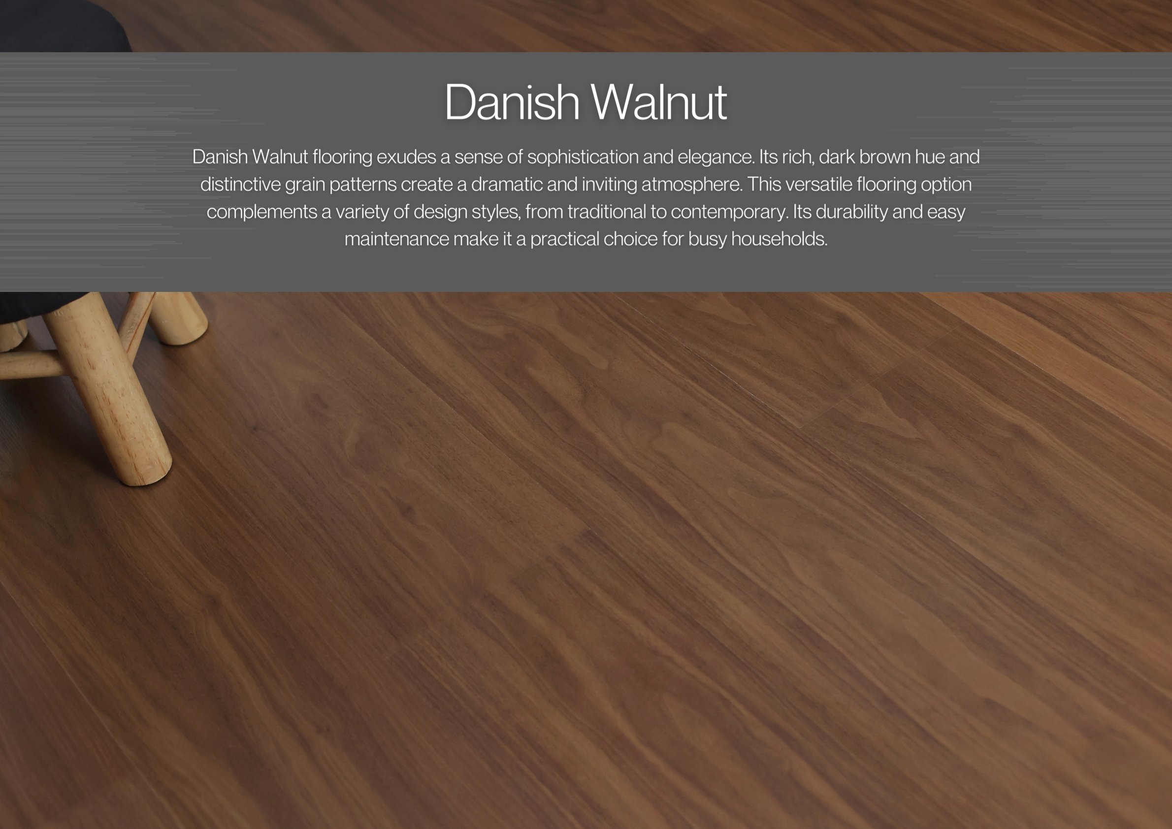 Danish Walnut - Krraft County Laminate Flooring