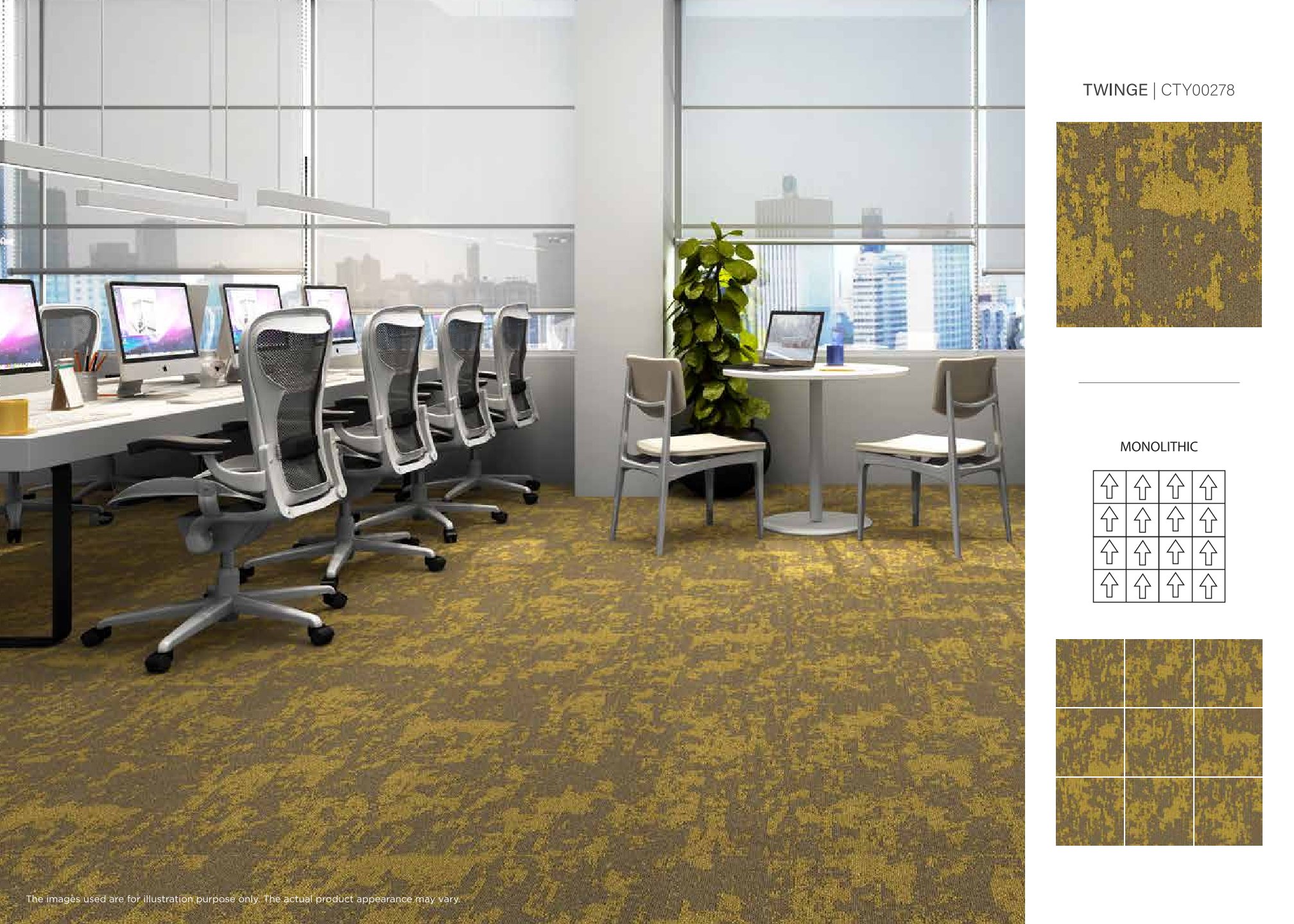 Celestial Look Book Carpet Tile - CTY00278