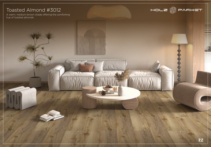 Toasted Almond #3012 Panorama Lamiwood Laminate Flooring