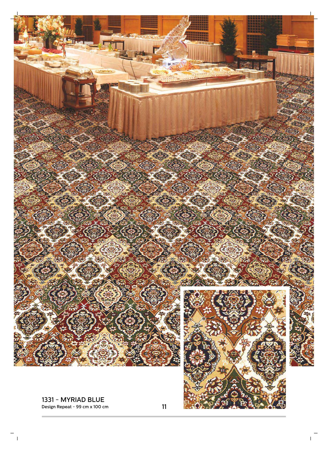 Classic Wilton Carpet Roll - 11