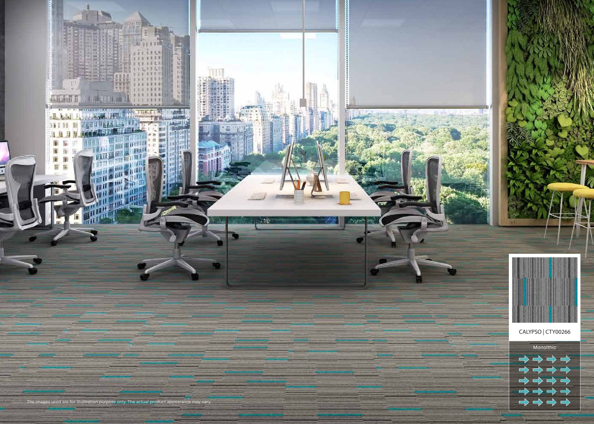 Urban Streaks Look Book Carpet Tile - CTY00266