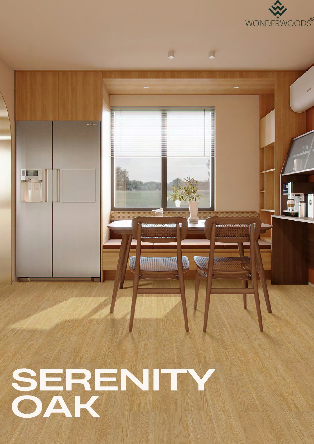 Serenity Oak - 8mm Origin Unique Laminate Flooring