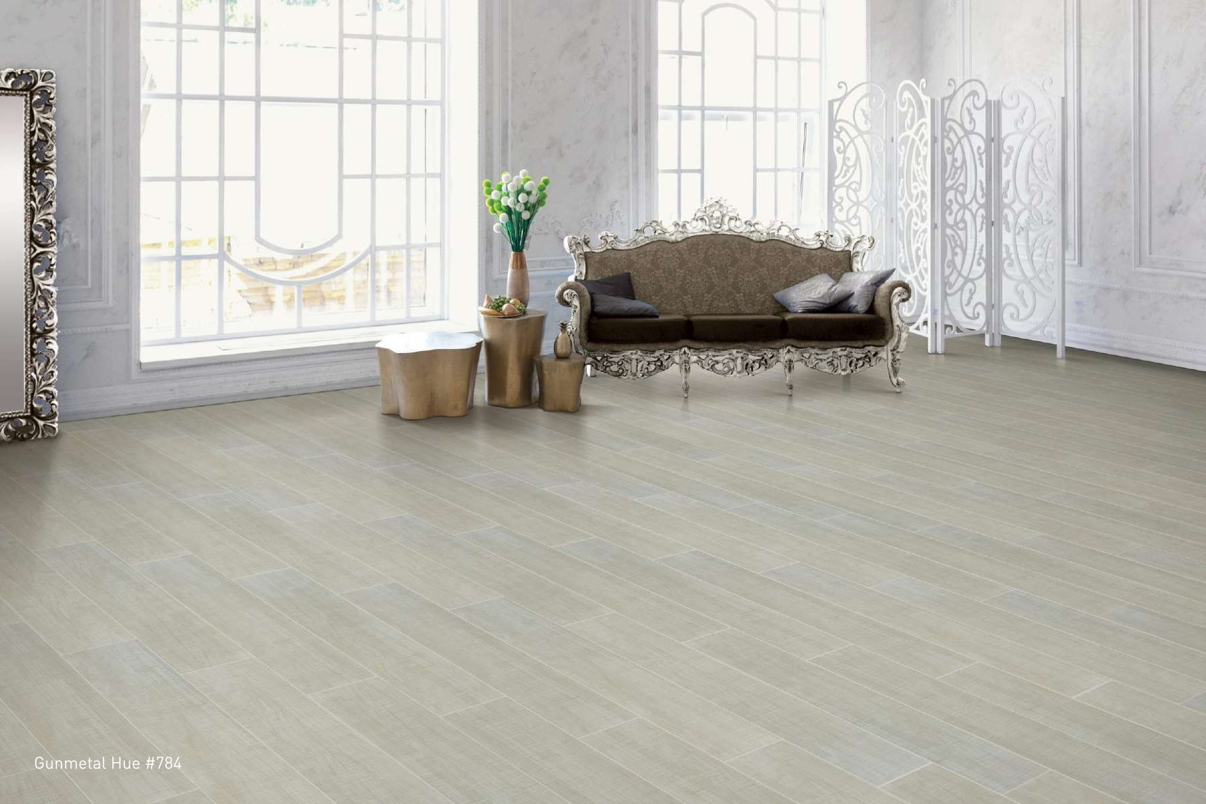 Gunmetal Hue #784 Majestic Lamiwood Laminate Flooring