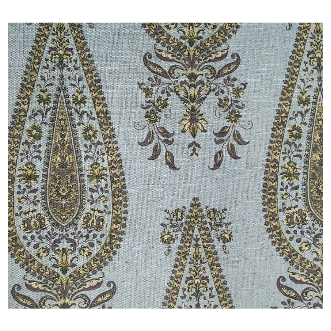 Jaamavar Thames Fabric - Polyester Cotton Linen Blend Serial No.276