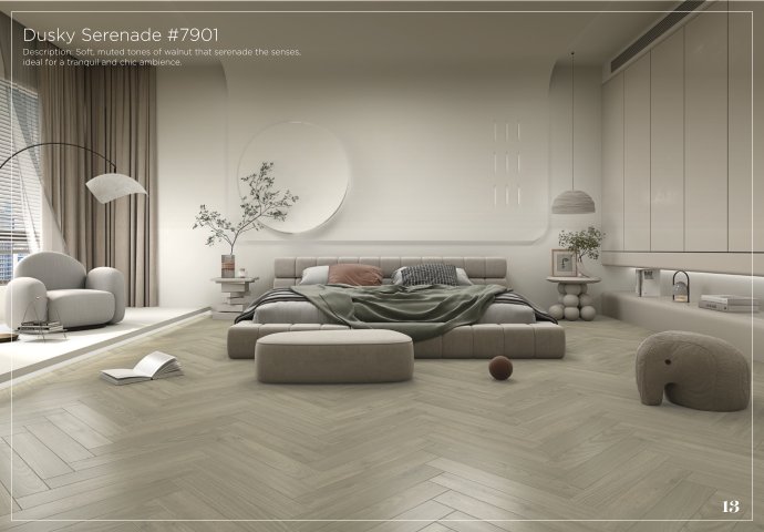 Dusky Serenade 8MM Laminate Wood Flooring – Lamiwood