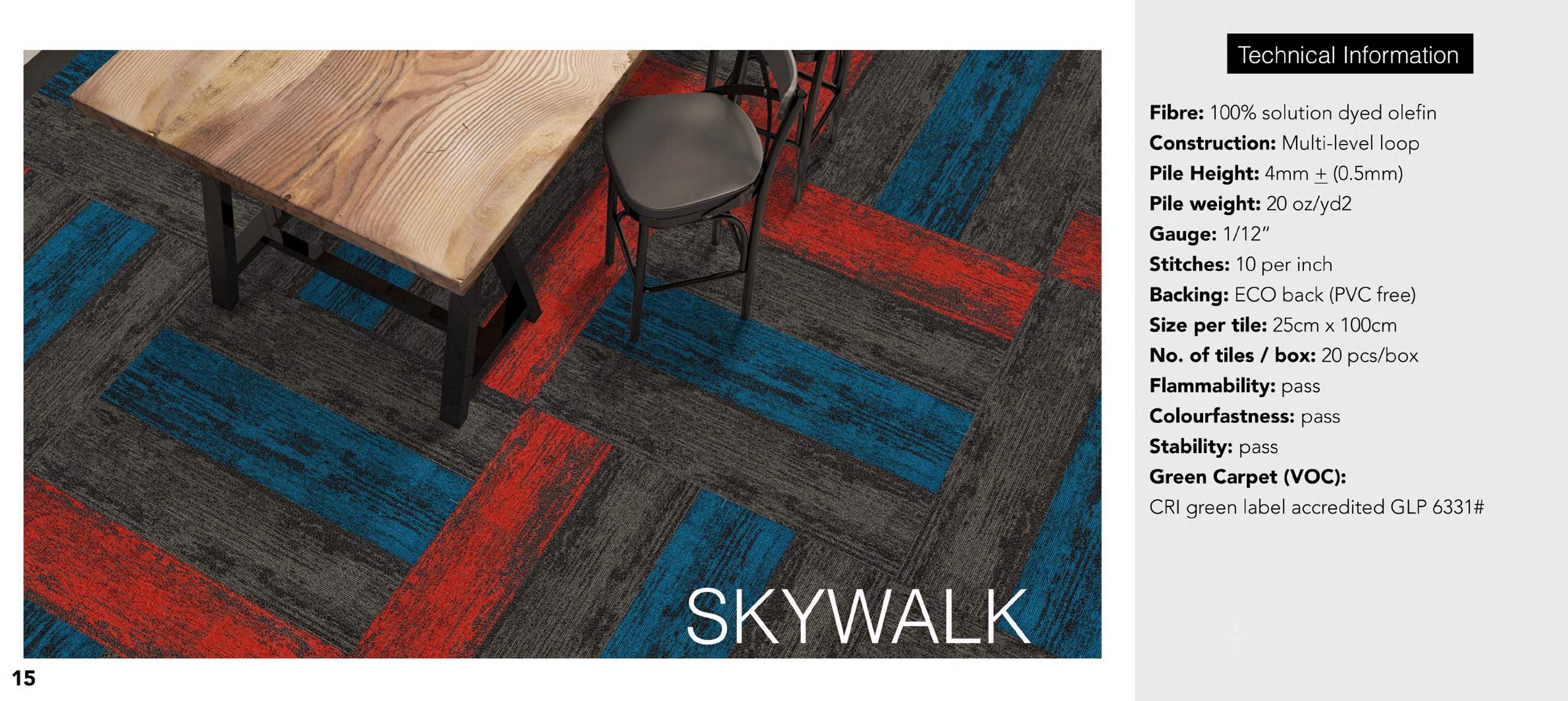 Skywalk Carpet Tiles – Durable & Stylish Flooring