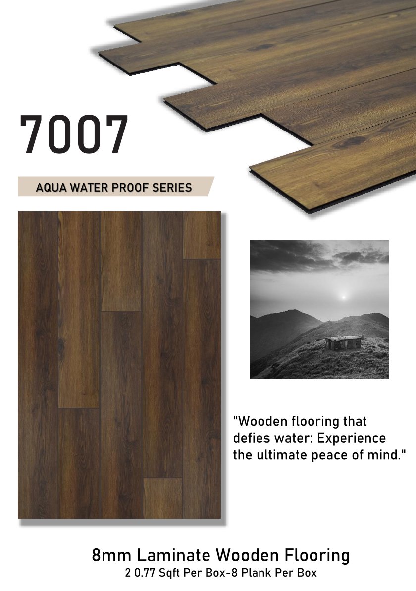 7007 Galgoo Aqua Waterproof Laminate Flooring 8mm