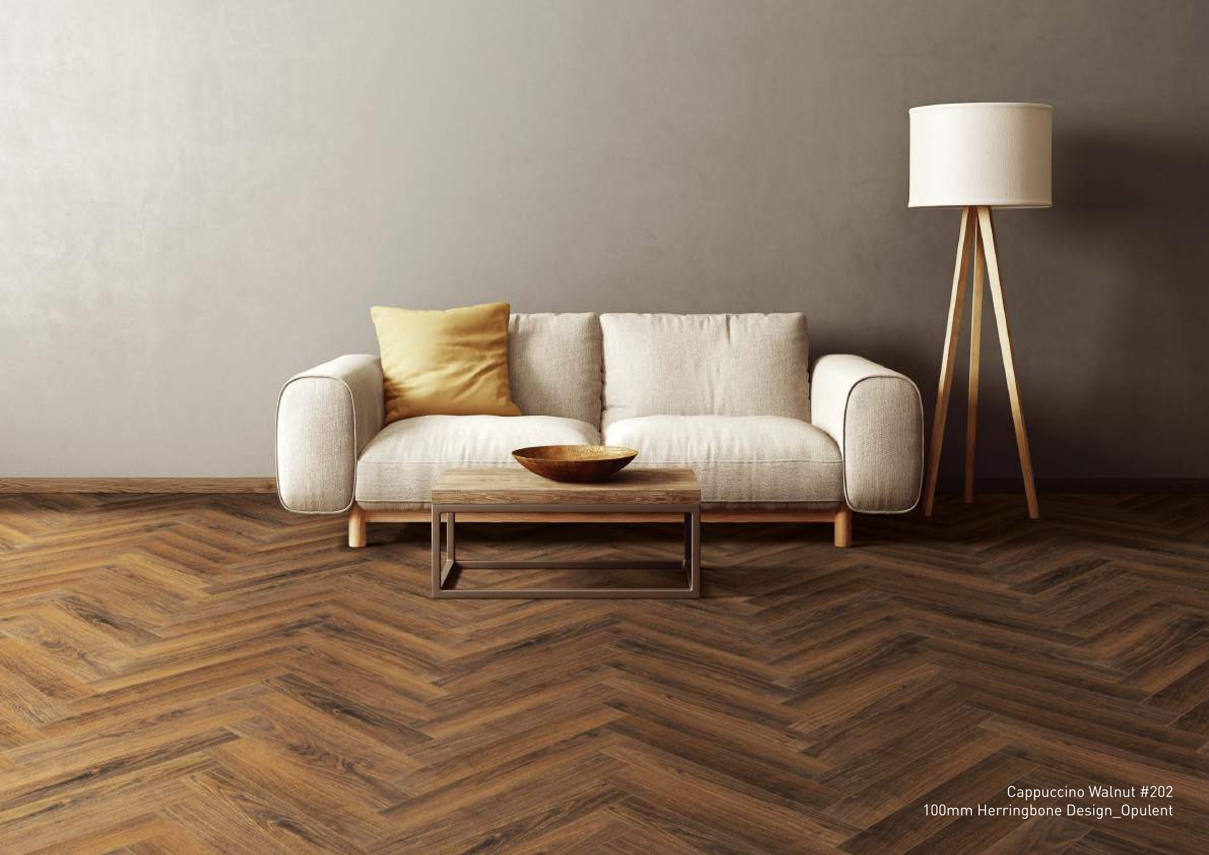 Cappuccino Walnut 202 - 12MM Lamiwood Laminate Flooring