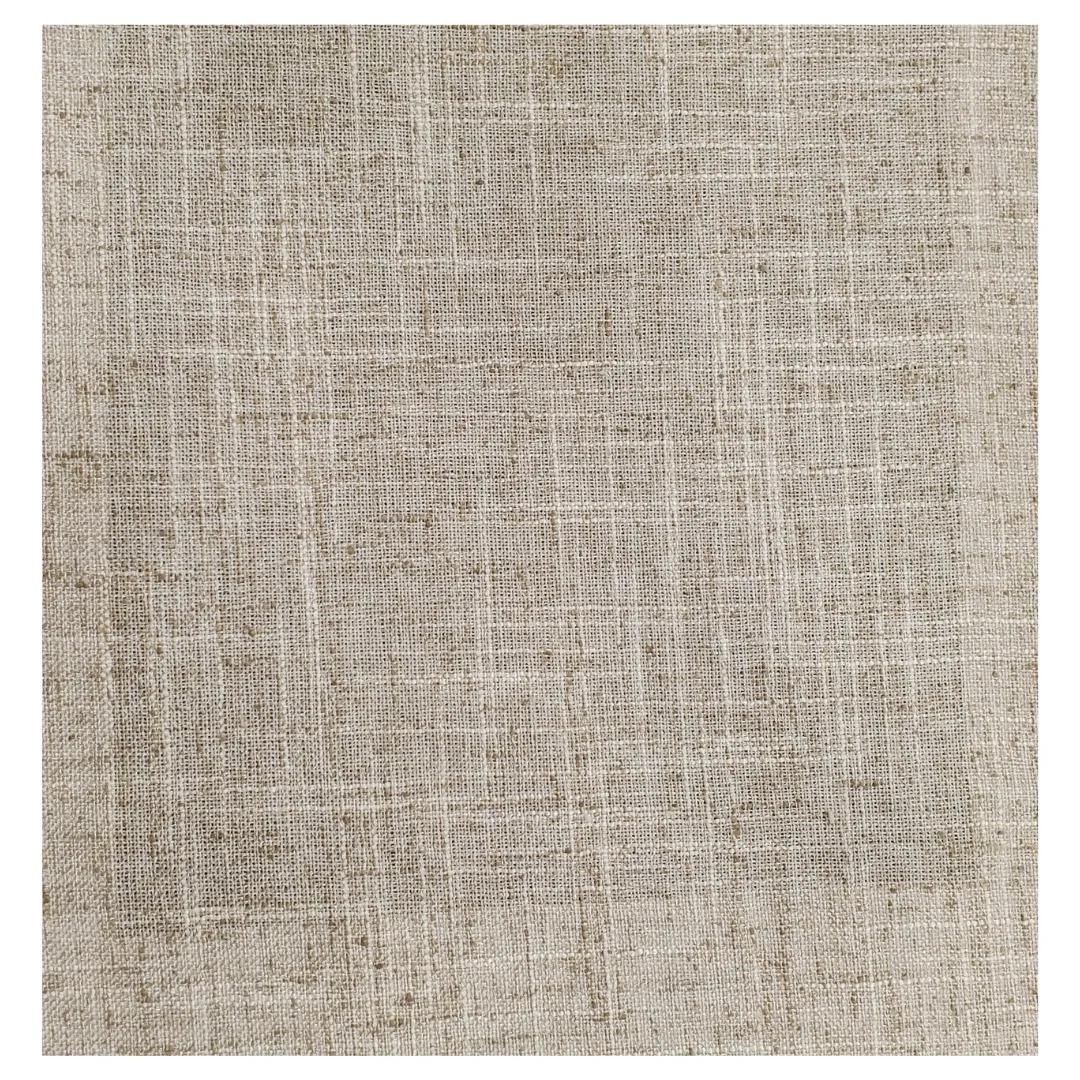 Design-Cruze Panipat Natural Vol-II curtain fabric made of 14% cotton, 78% polyester, and 8% linen SNO .221