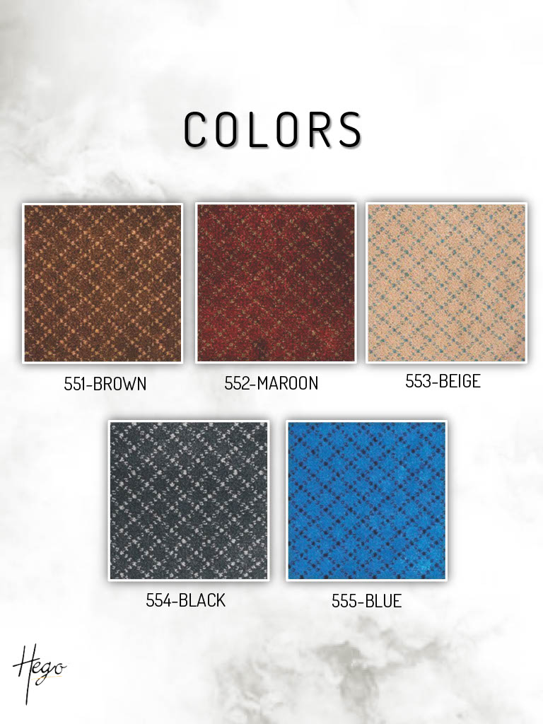 HEGO Rolex Carpet Roll - 5 Color Options