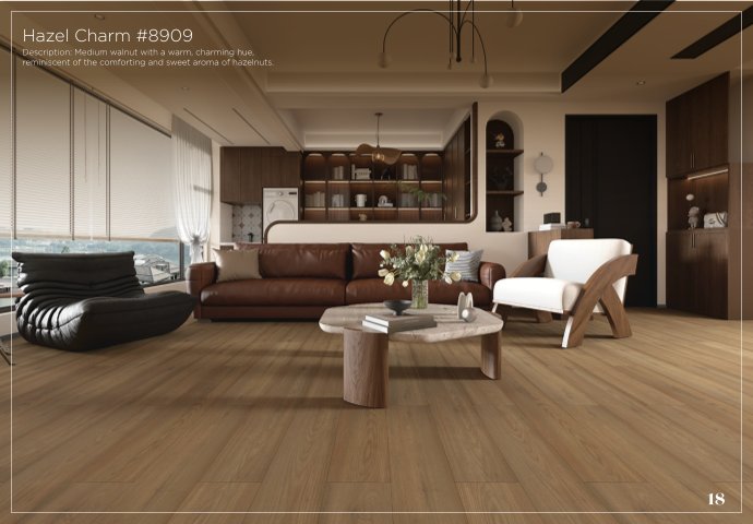 Hazel Charm #8909 Lamiwood 8MM Laminate Flooring