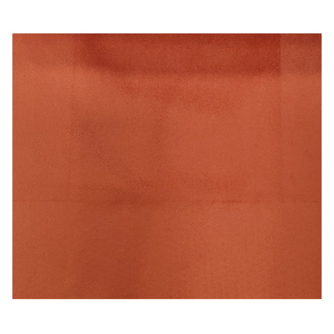 VAGUE 55" Wide Russet Orange Fabric - 100% Premium Quality