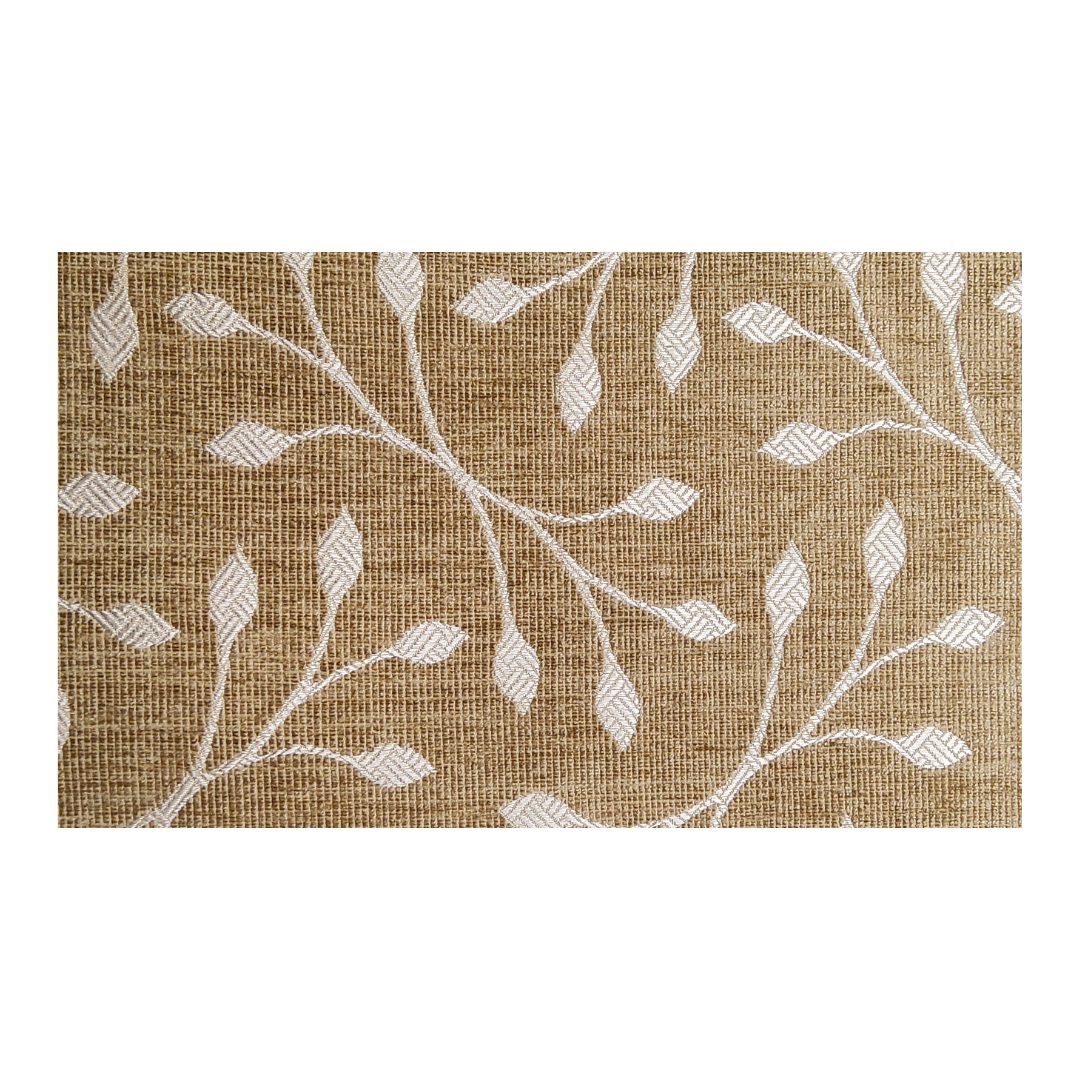 Design-Leaf Shade 123 Oat Softgrass-II Sofa Fabric, 100% Polyester