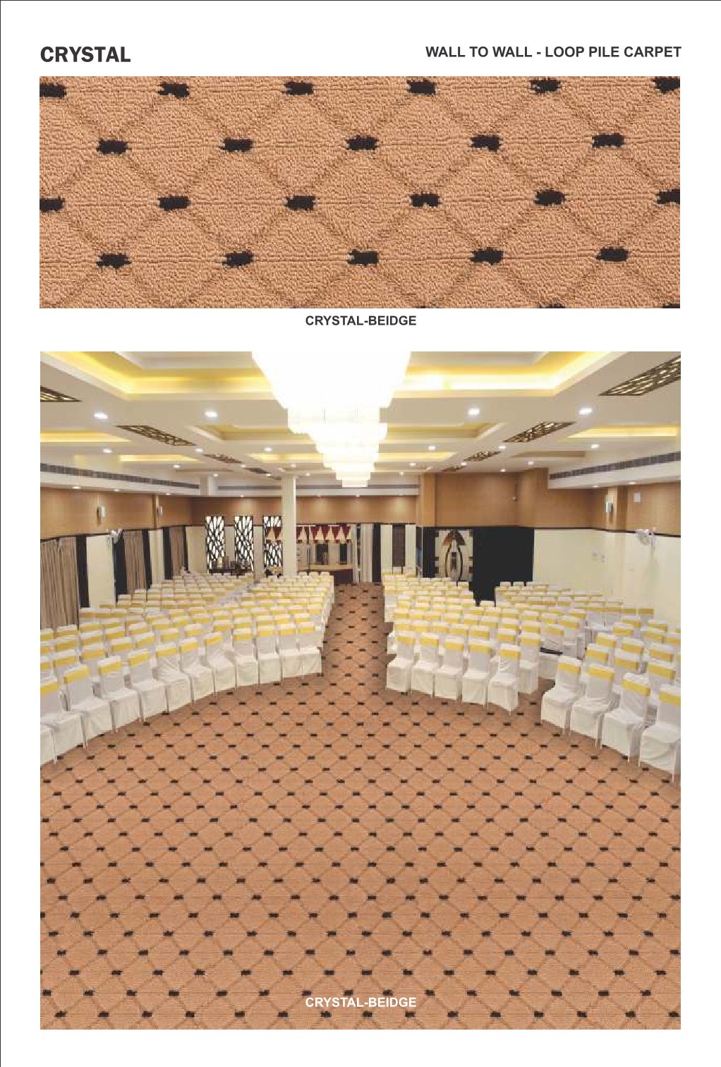 Crystal Carpet Tile Bridge - Elegant & Durable Flooring