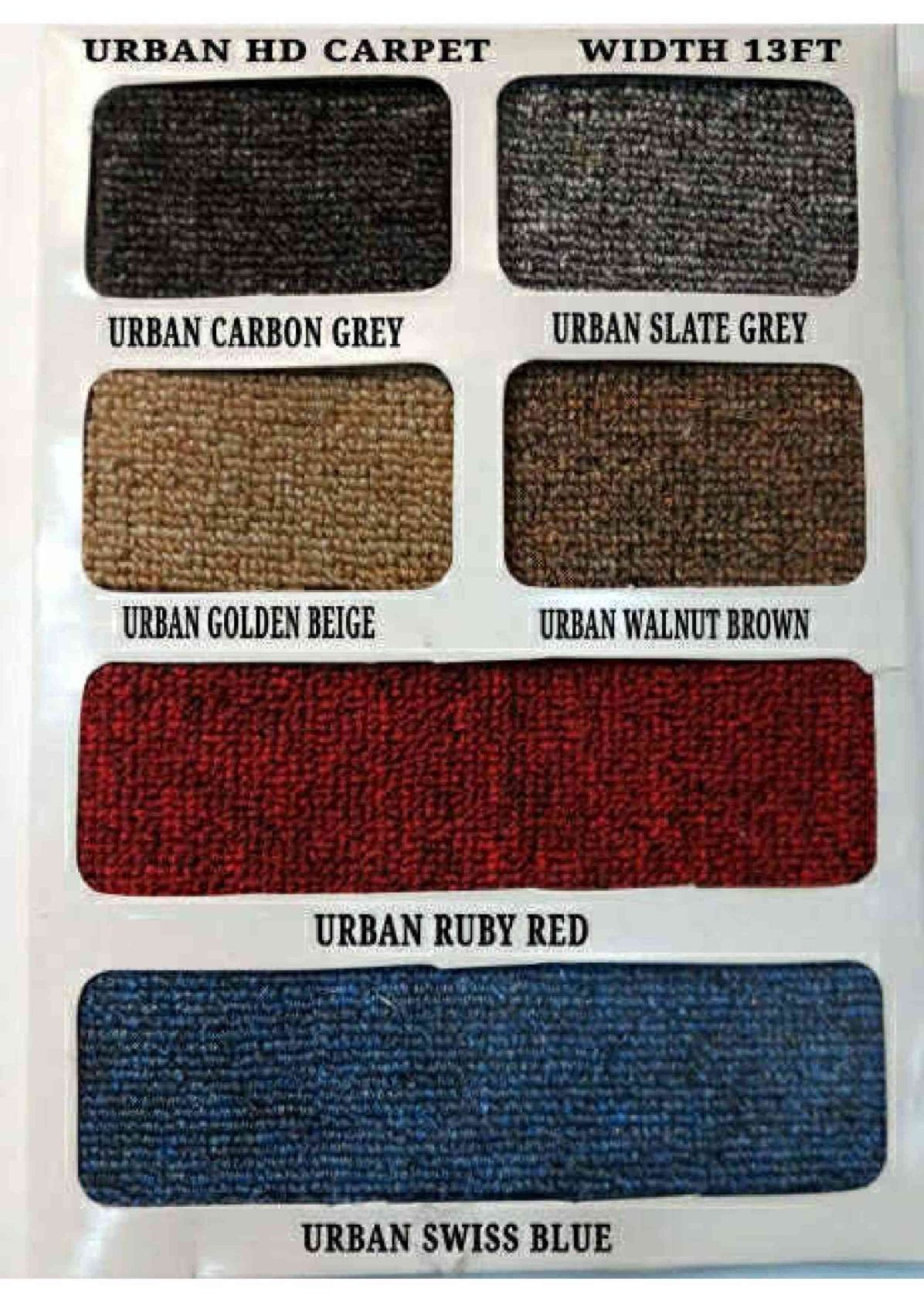 Urban Checkmate Loop Carpet Tile - All Colors