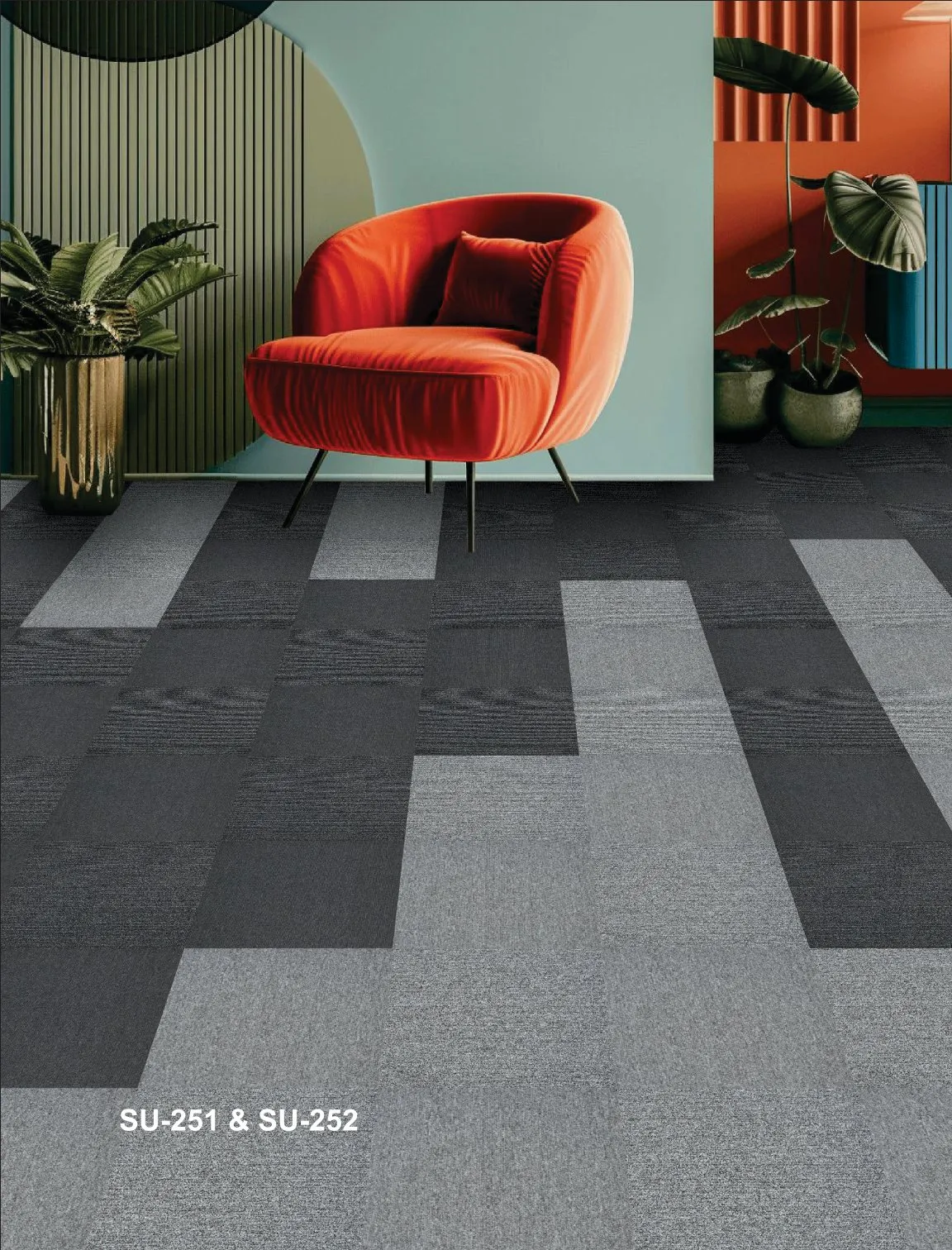 Supreme Carpet Tile SU-251 SU-252 - Durable & Stylish