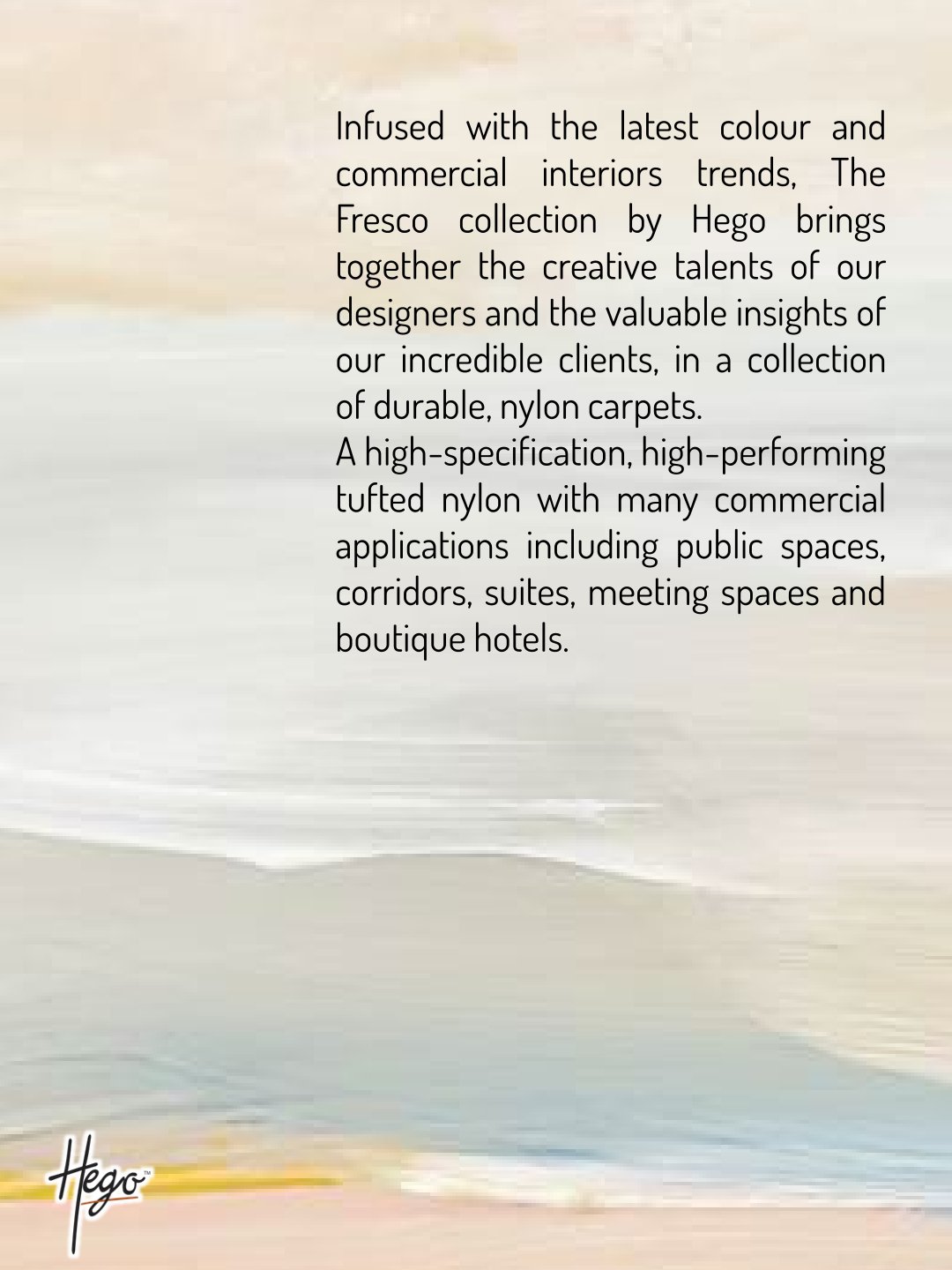 Hego Fresco Carpet Roll - Premium & Durable Floor Covering