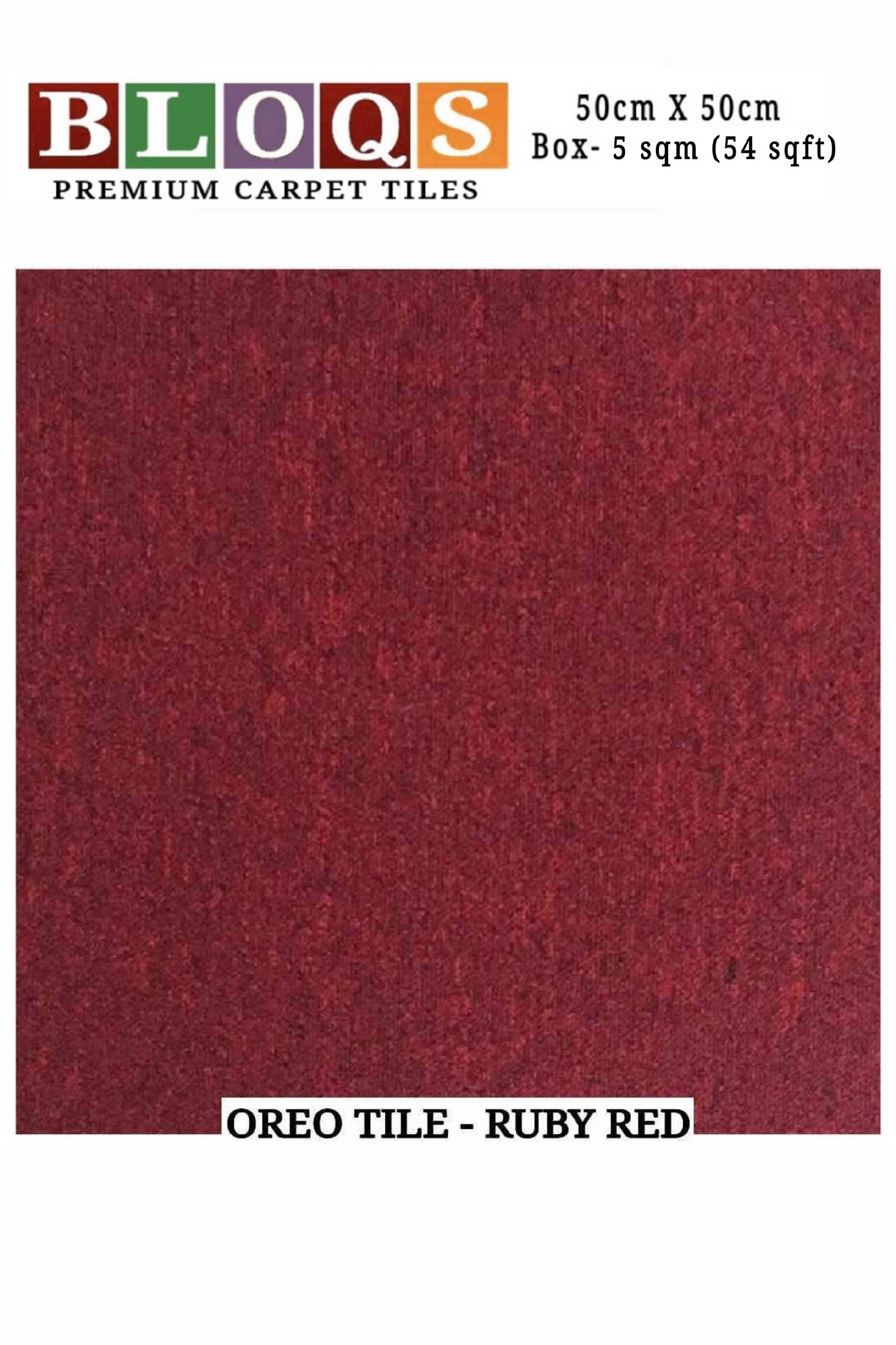 BLOQS Premium Carpet Tile Vito Floor 50cm x 50cm Box