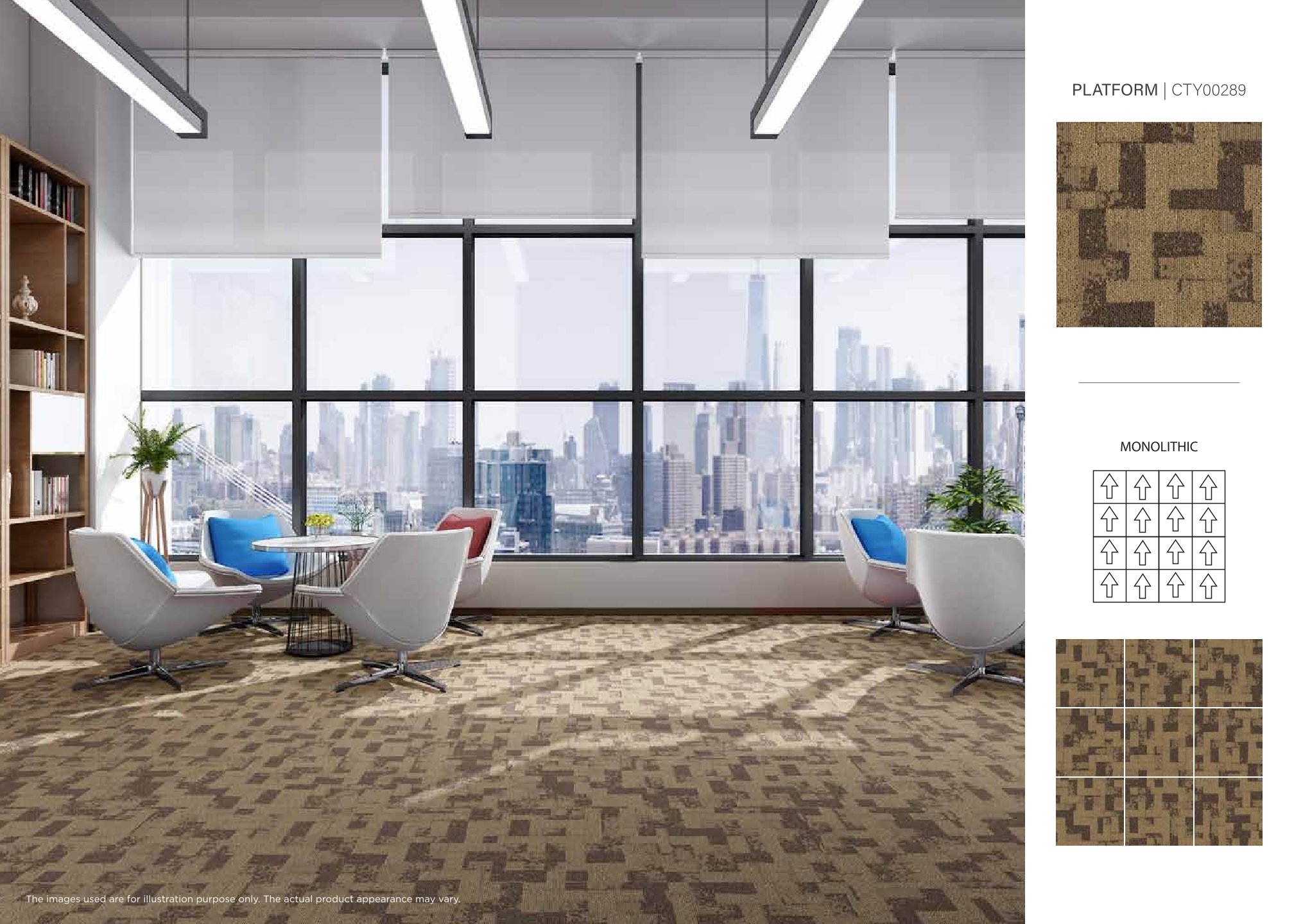 Celestial Look Book Carpet Tile - CTY00289