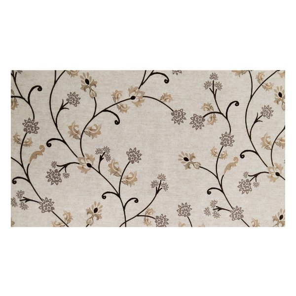 DEDIGN No.519 Taupe Shade 100% Polyester Kalamkari Fabric