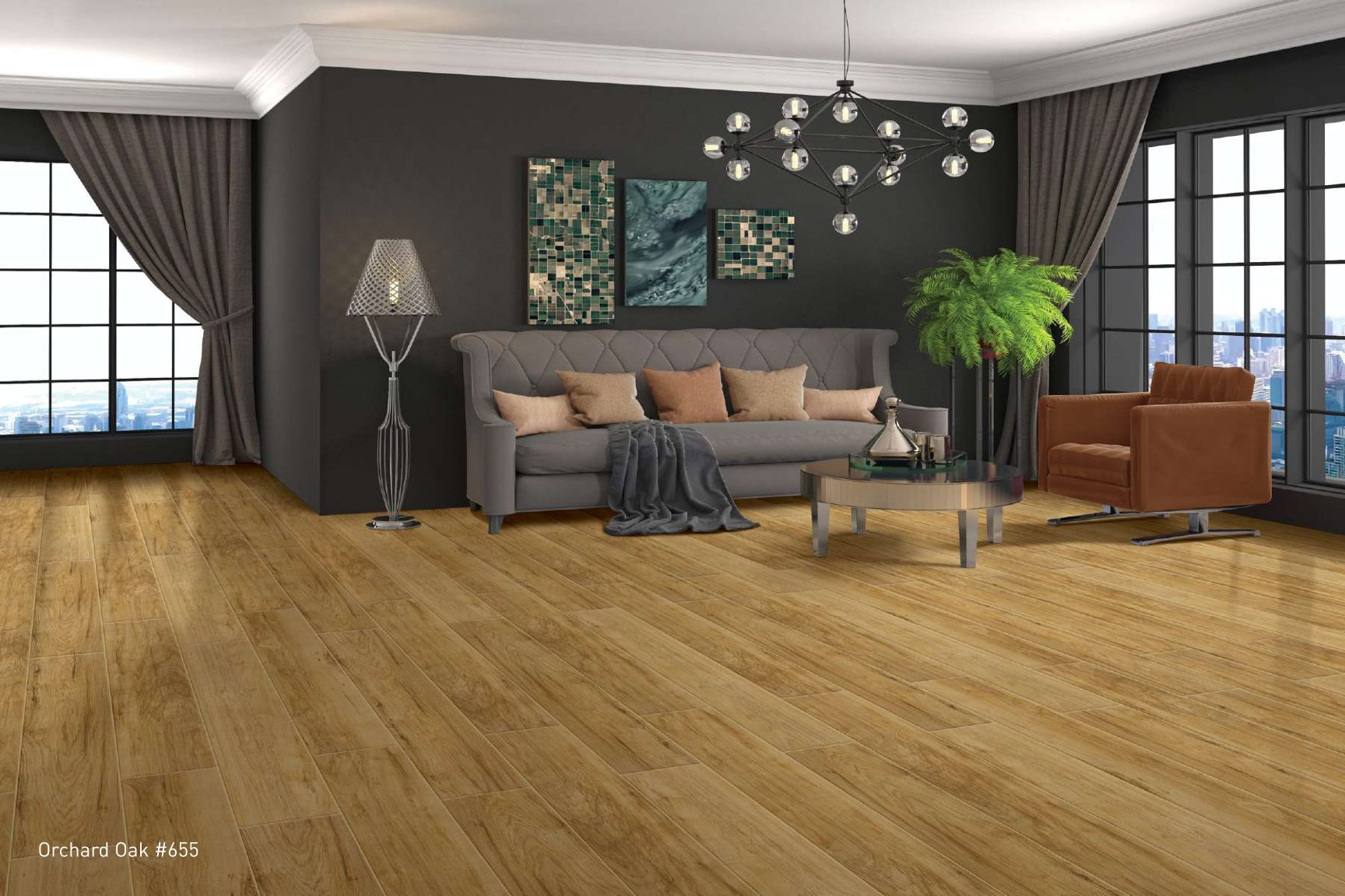 Orchard Oak #655 Radiant Laminate Wood Flooring