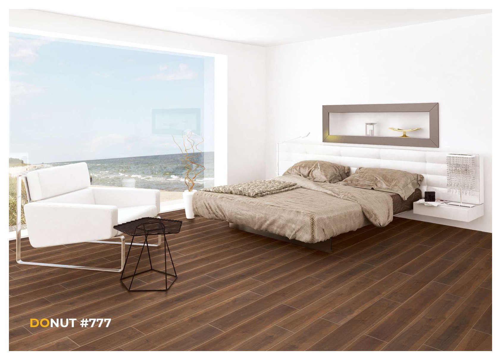 DONUT #777 Unify Waterproof Lamiwood Laminate Flooring 8MM