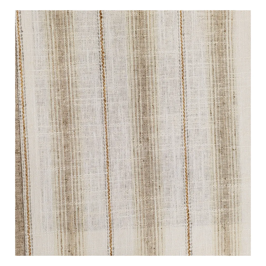 Design-Cruze Panipat Natural curtain fabric with 14% cotton, 78% polyester, and 8% linen SR No. 211