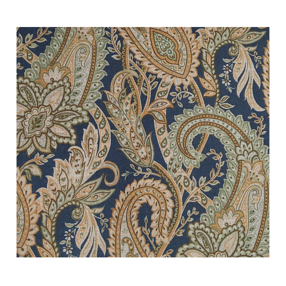 Jaamavar Thames Fabric - Polyester Cotton Linen Blend Serial No.291