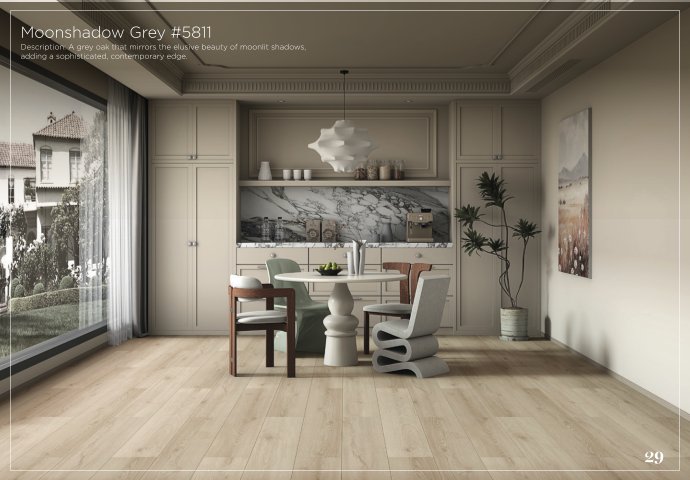 Moonshadow Grey #5811 Majesty Grande Lamiwood Flooring