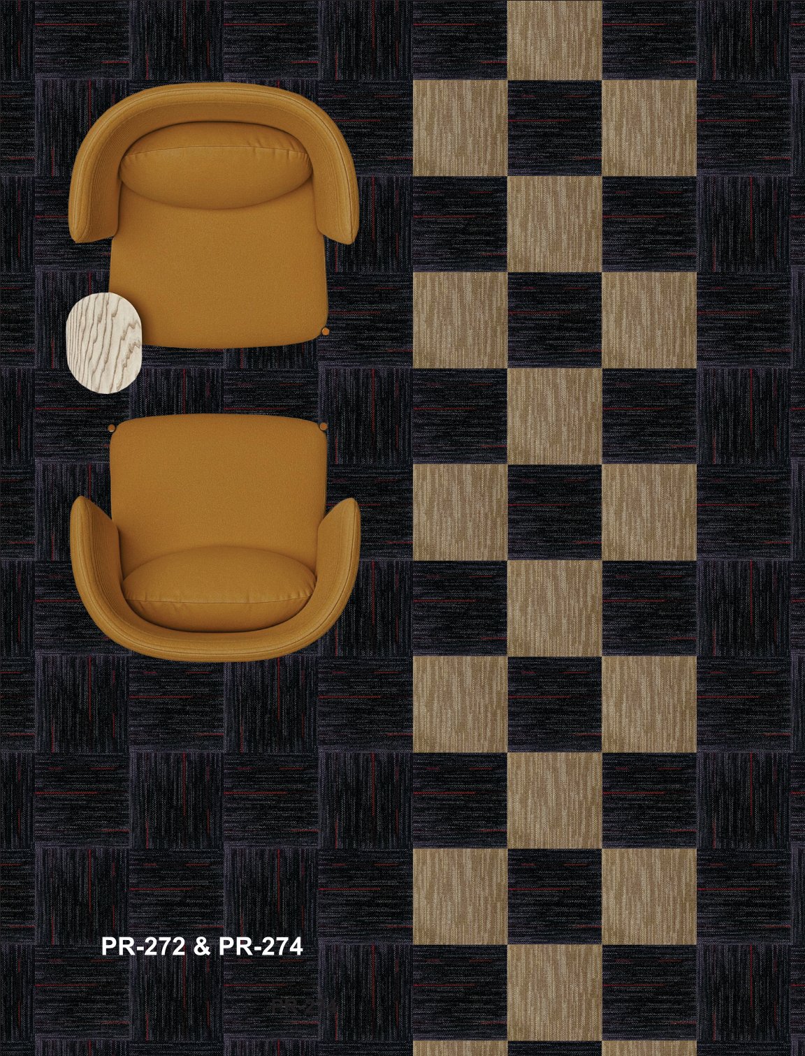 Prime Carpet Tile PR-272 & PR-274 - Durable & Stylish