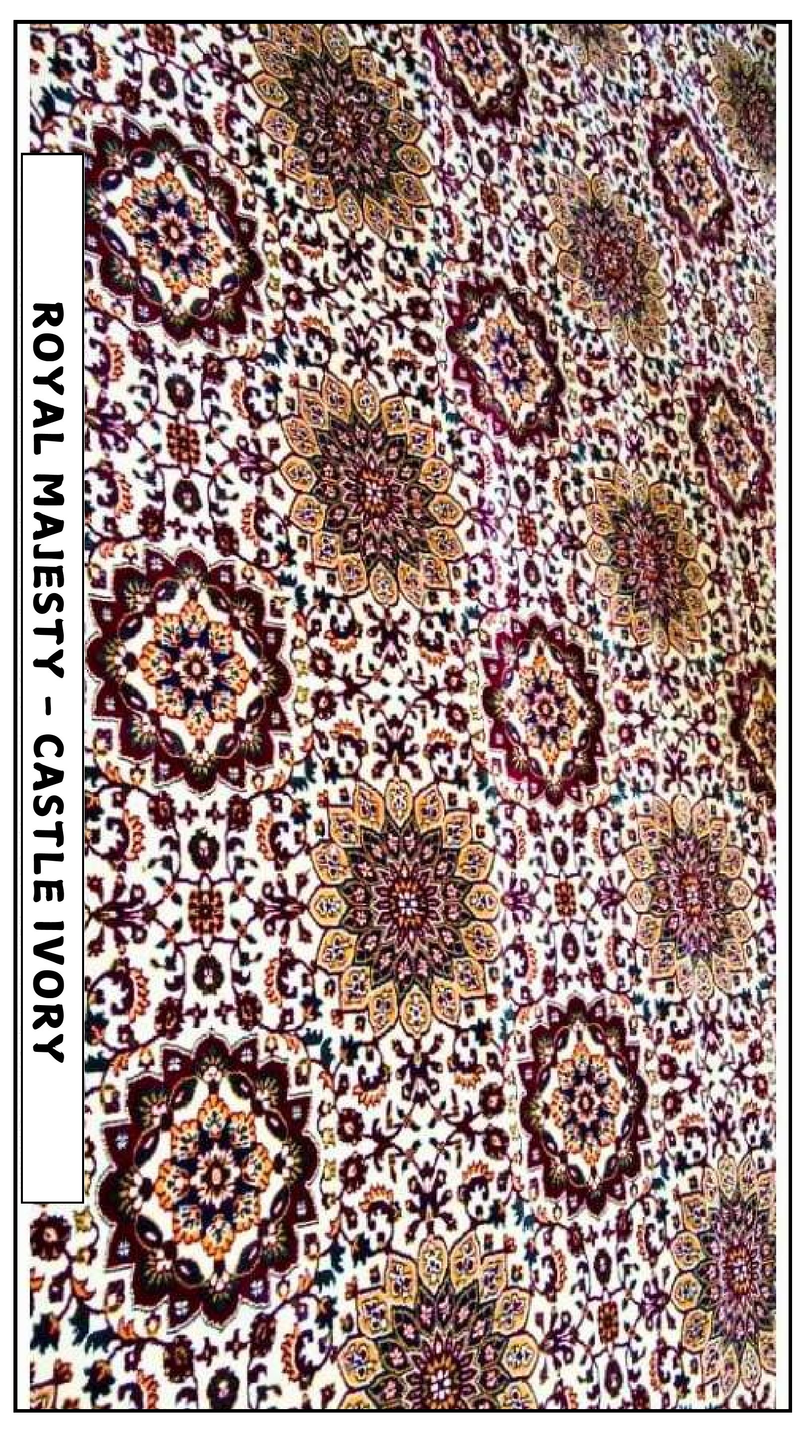 Royal Majesty Carpet Tile - Castle Ivory