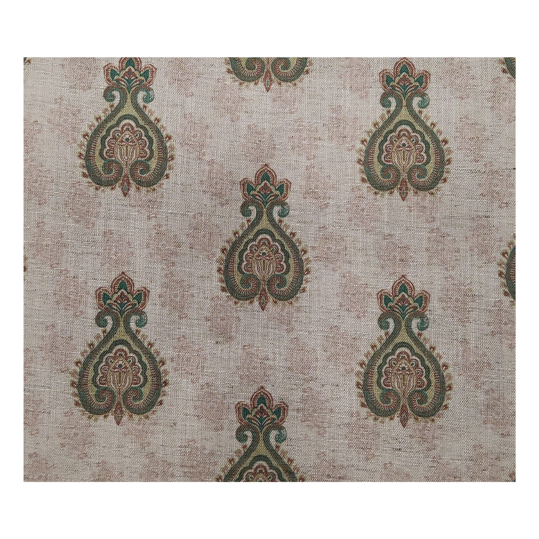 Jaamavar Thames Fabric - 144cm Wide, Polyester Cotton Linen Serial No.265