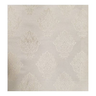 Elegant Ivory Curtain Fabric - 100% Polyester - Design 9454