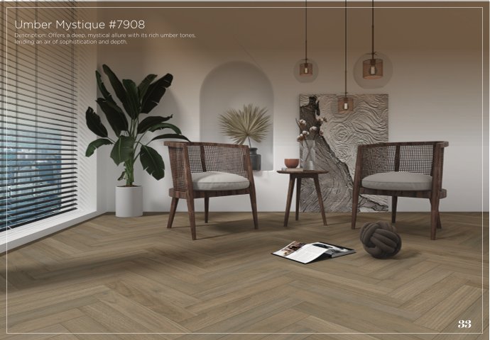 Umber Mystique #7908 HB Intrigue Laminate Flooring 8mm