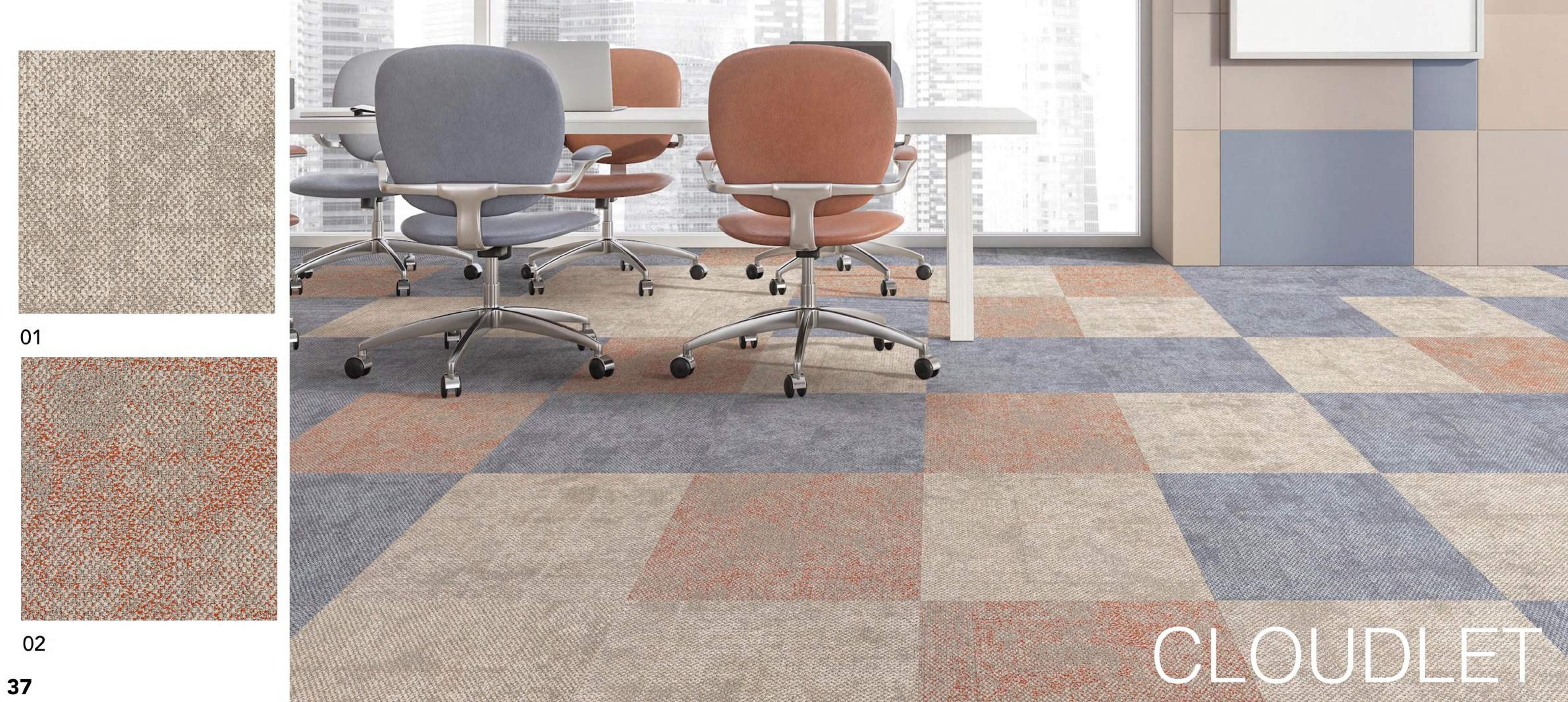 Cloudlet Carpet Tile - Soft & Durable Flooring