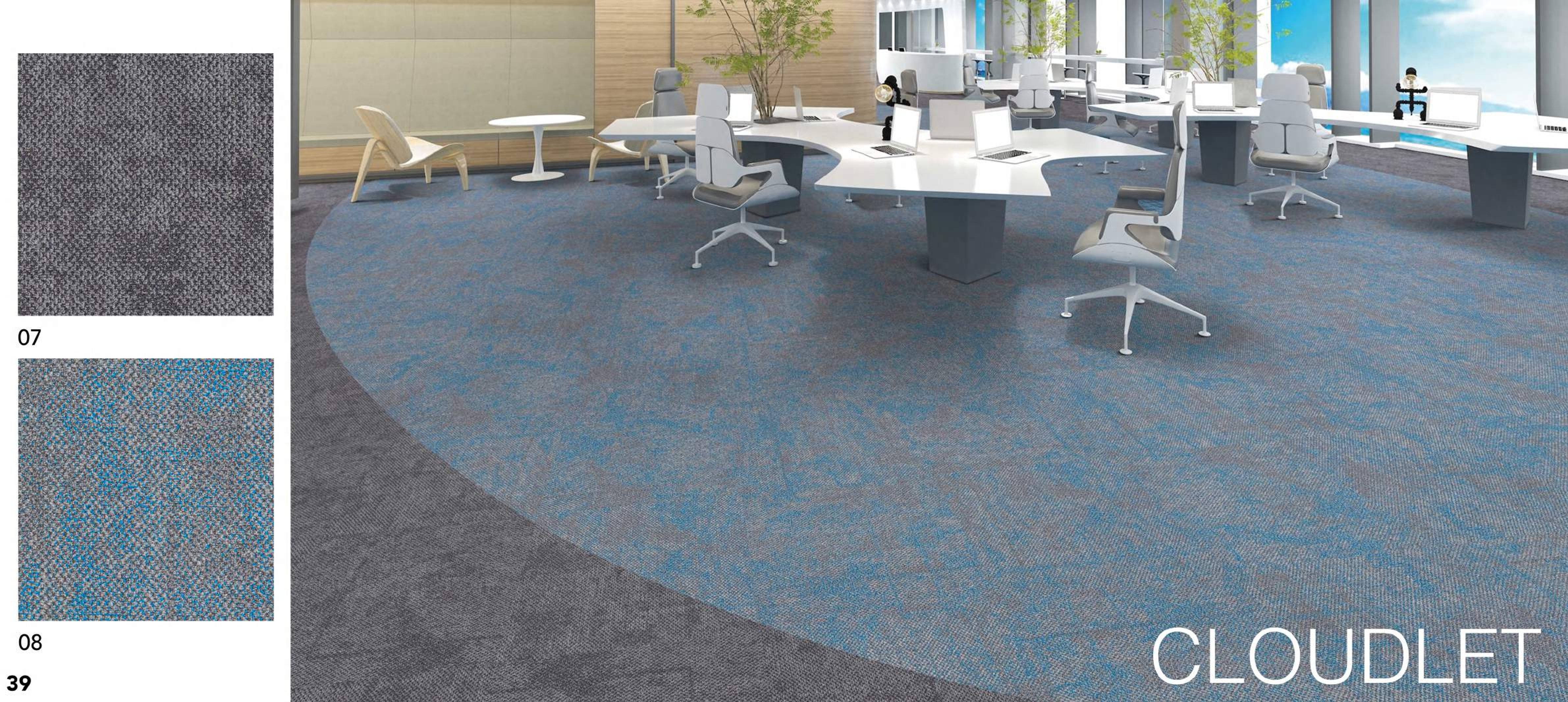 Cloudlet Carpet Tile - 07/08 for Stylish Interiors