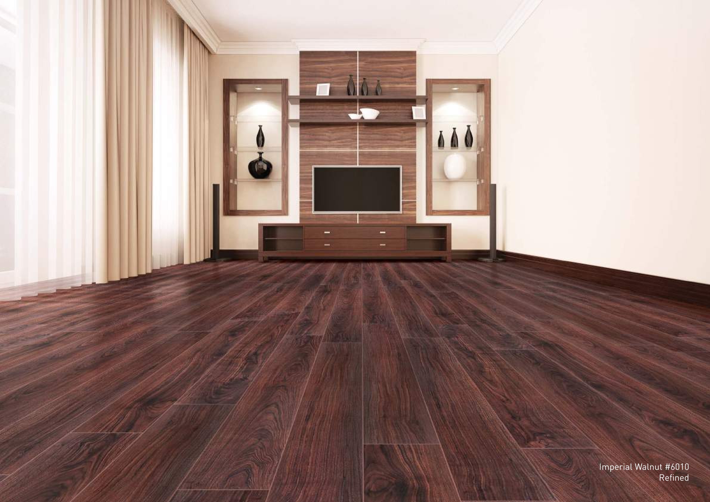 Imperial Walnut #6010 12MM Lamiwood Laminate Flooring